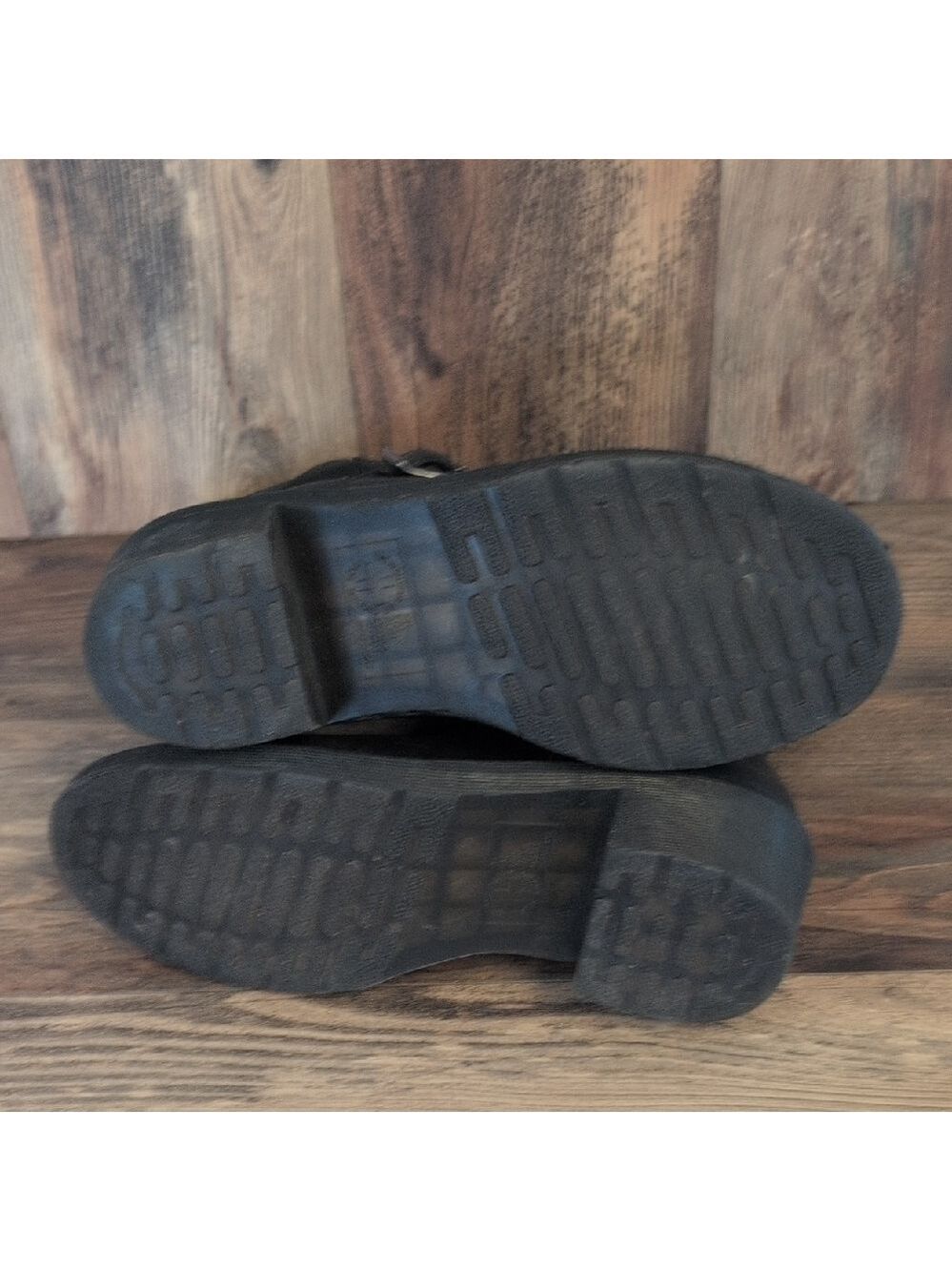 Dr. Martens Streetwear Vintage Combat Boots with Buckles 11 C164 - Picture 7 of 9